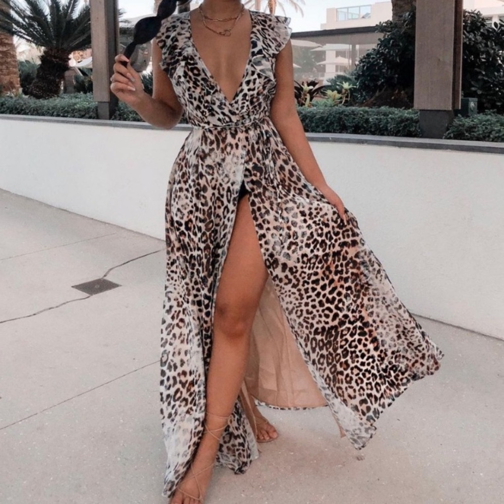 Hot Miami Styles Print Maxi dress 🌴